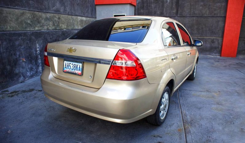 Chevrolet Aveo LT 2013 lleno