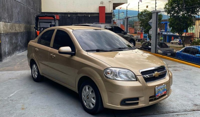 Chevrolet Aveo LT 2012 lleno