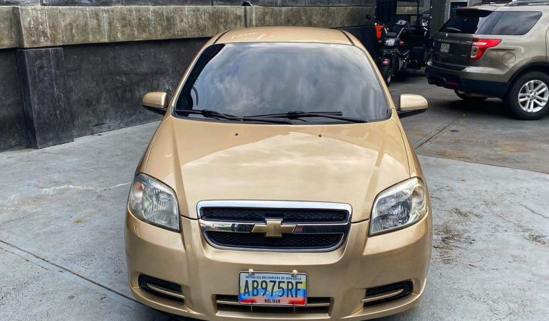 Chevrolet Aveo LT 2012 lleno