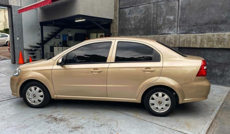 Chevrolet Aveo LT 2012 lleno